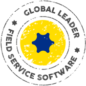 global leader in field service software stamp