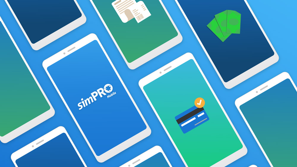 simPRO Mobile Invoicing & Payments helps field service cash flow | simPRO